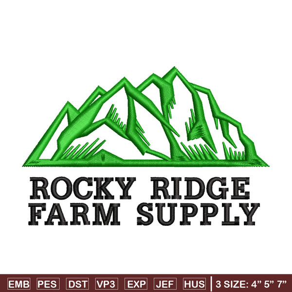 Rocky ridge embroidery design, Rocky ridge embroidery, Emb design, Embroidery shirt, Embroidery file, Digital download.jpg