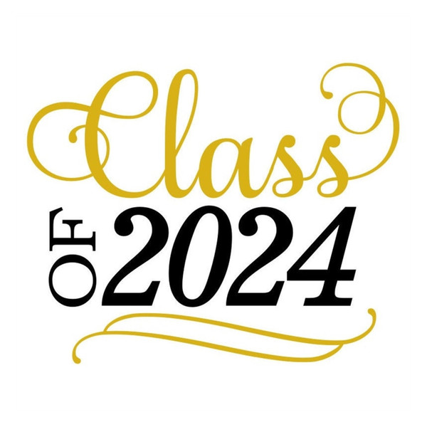 Class of 2024 SVG, Graduation 2024, Junior 2023, Digital Dow Inspire