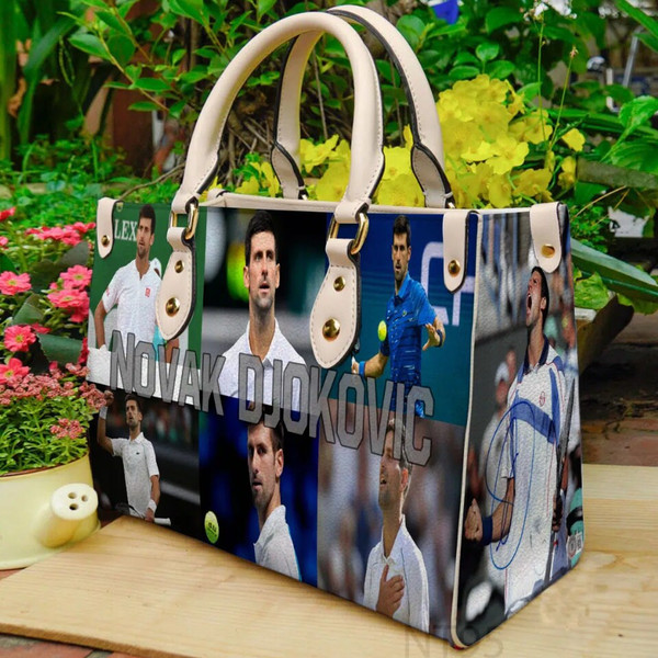 Novak djokovic Premium Leather Bag,Novak djokovic Lovers Handbag,Novak djokovic Women Bags And Purses,Woman Handbag,Custom Leather Bag - 2.jpg