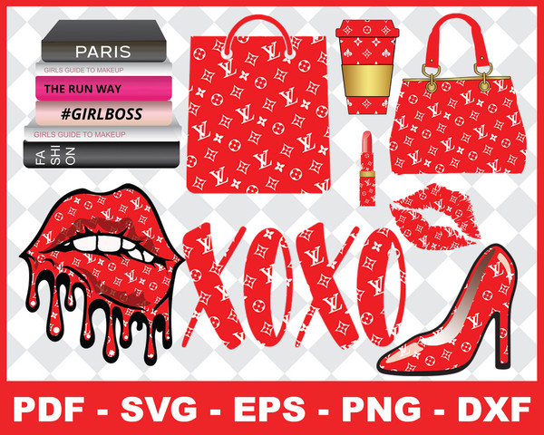 Louis vuitton wrap svg, Png, Dxf, Louis vuitton Pattern svg - Inspire Uplift