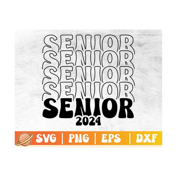 Senior 2024 SVG, Graduation SVG, Class of 2024 SVG, png, eps - Inspire  Uplift