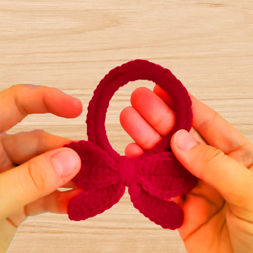 a crochet scrunchie pattern