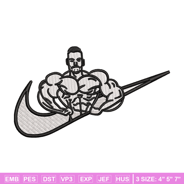 Nike chris embroidery design, Chris Bumstead embroidery, Nike design, Embroidery shirt, Embroidery file,Digital download.jpg