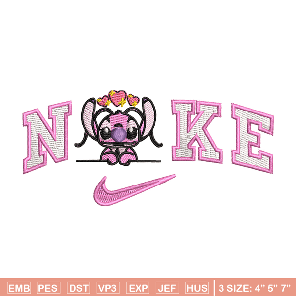 Nike x pink stitch embroidery design, Stitch embroidery, Nike design, Embroidery file,Embroidery shirt, Digital download.jpg