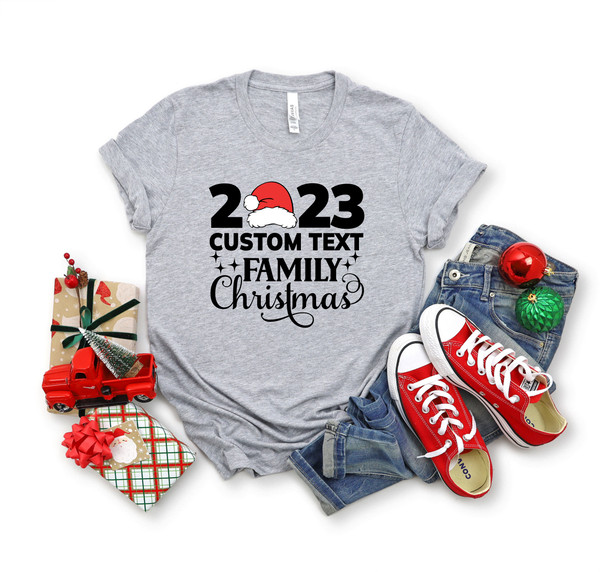 2023 Custom Family Christmas Shirt,Family Matching Christmas Tshirt,Matching Christmas 2023 Shirts,Personalized Christmas Shirt,Custom Xmas - 3.jpg