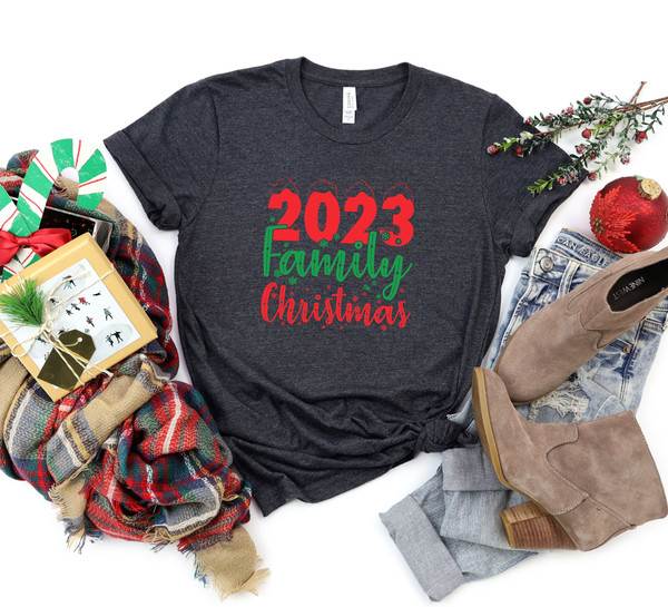 2023 Family Christmas Shirt,Custom Family Christmas Tshirt,2023 Family Christmas Custom Shirt,Family Matching Christmas Tee,Christmas Group - 5.jpg