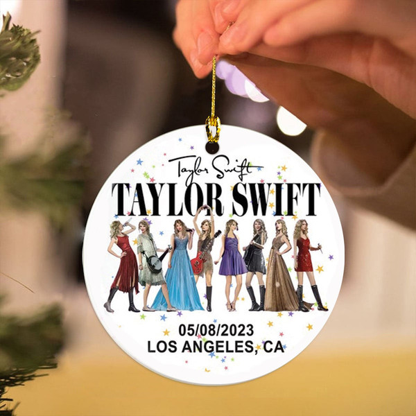 Eras Tour 2023 Ornament Taylor Swift Ornament Music Themed