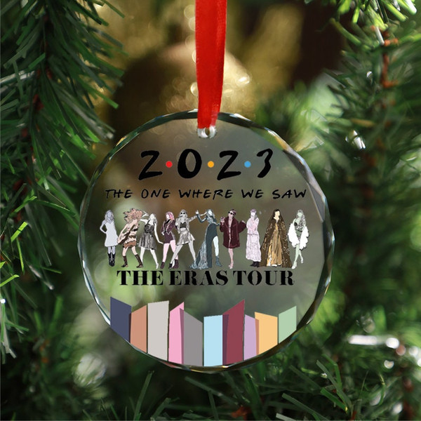 Taylor Swift, 2023, The Year we got waitlisted, Christmas Ornament