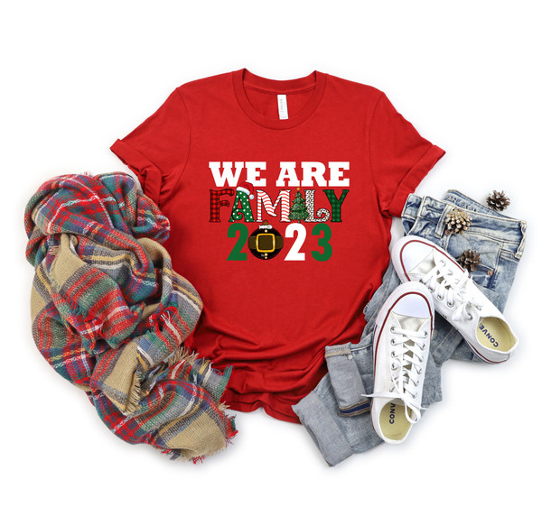 We Are Family 2023 Shirt,We Are Family 2023 Christmas Party Shirt,Christmas Group Family Shirts,Custom We Are Family Shirt,New Year Shirts - 6.jpg