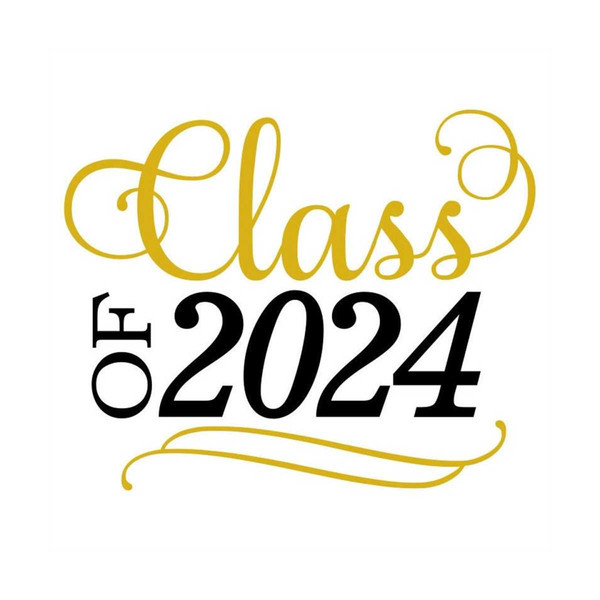 Class of 2024 SVG, Graduation 2024, Junior 2023, Digital Dow Inspire