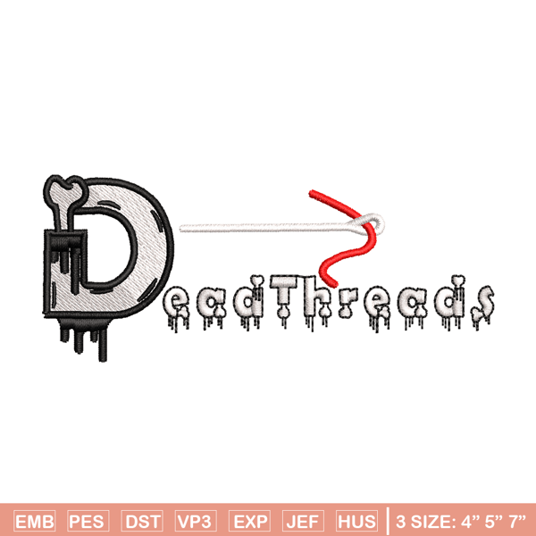 Death logo embroidery design, Death logo embroidery, logo design, Embroidery shirt, logo shirt, Instant download.jpg