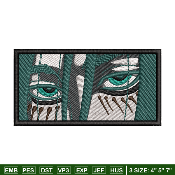 Eren green eyes embroidery design, Aot embroidery, Anime design, Embroidery shirt, Embroidery file, Digital download.jpg