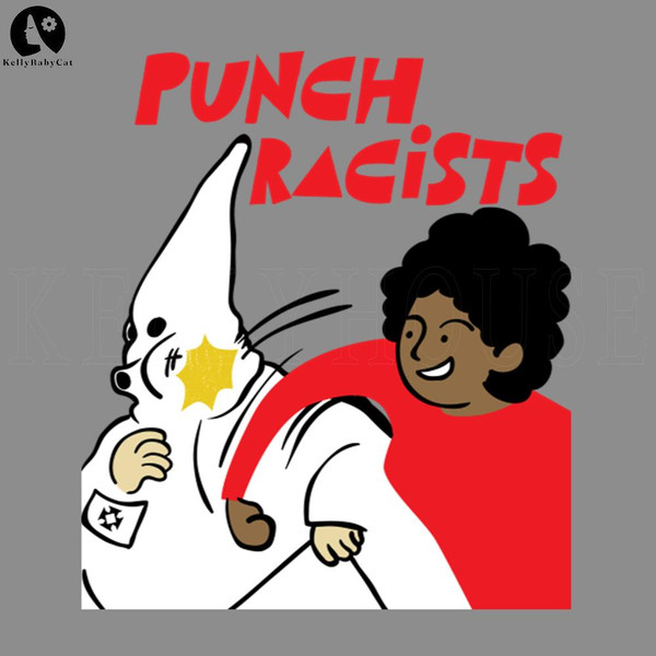 KLA294-Punch racists, Cartoon PNG.jpg