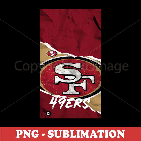 San Fransisco 49ers Football Poster, San Francisco Forty-Niners Gift, –  McQDesign