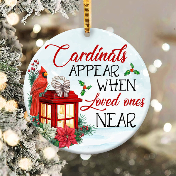 Cardinals Apperar Ornament Png, Round Christmas Ornament, PNG Instant Download, Xmas Ornament Sublimation Designs Downloads - 2.jpg