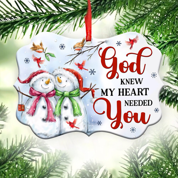 God Knew My Heart Needed You Ornament PNG, Benelux Christmas Ornament, PNG Instant Download, Xmas Ornament Sublimation Designs Downloads - 1.jpg