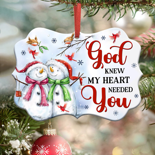 God Knew My Heart Needed You Ornament PNG, Benelux Christmas Ornament, PNG Instant Download, Xmas Ornament Sublimation Designs Downloads - 2.jpg