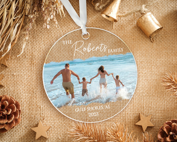 Custom Family Ornament, Family Christmas Ornament, Family Photo Ornament, Picture Ornament, 2023 Christmas Ornament, Family Portrait Ornamen - 2.jpg