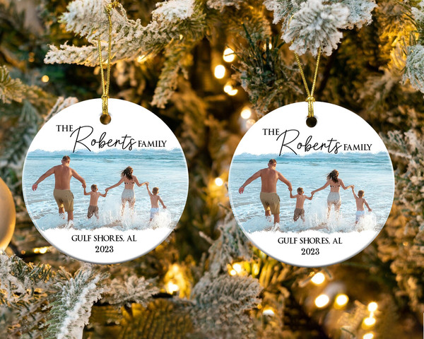 Custom Family Ornament, Family Christmas Ornament, Family Photo Ornament, Picture Ornament, 2023 Christmas Ornament, Family Portrait Ornamen - 7.jpg