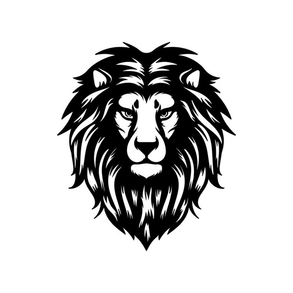 Lion Face SVG Cut File for Cricut, Lion Silhouette, Fathers - Inspire ...