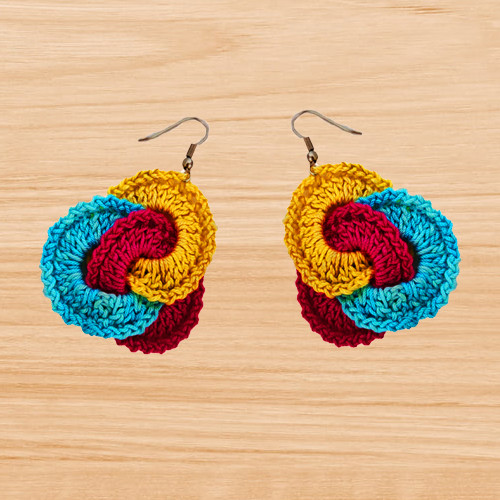 crochet earrings pattern