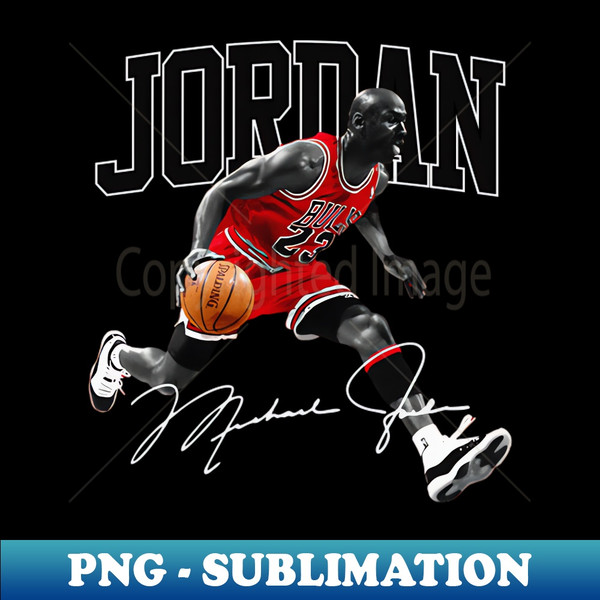 Michael Jordan Fly Fishing Sticker Fishing Basketball Sticker Fly
