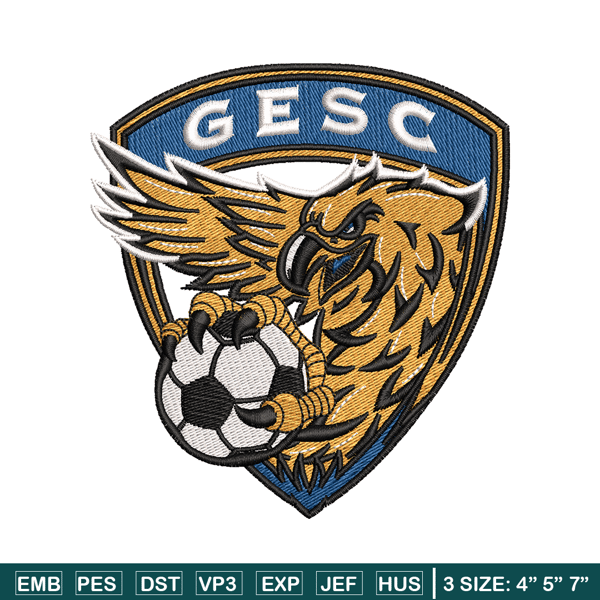 Gesc Logo embroidery design, Gesc logo embroidery, logo design, Embroidery file, logo shirt, Instant download..jpg