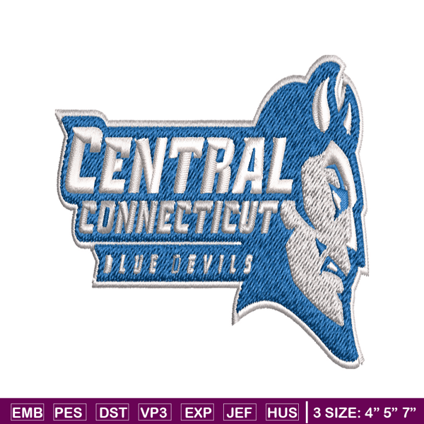 Central Connecticut Blue Devils embroidery design, logo embroidery, logo Sport, Sport embroidery, NCAA embroidery..jpg
