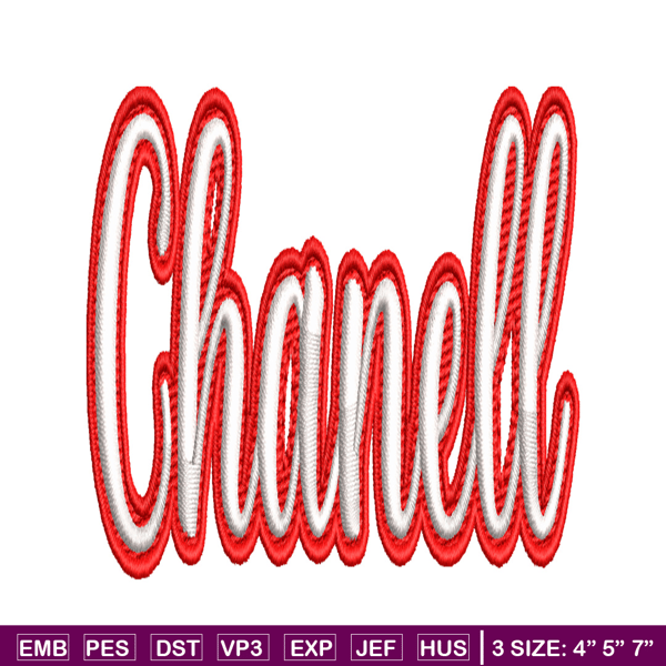 Chanell logo embroidery design, Chanell logo embroidery, logo design, embroidery file, logo shirt, Digital download..jpg