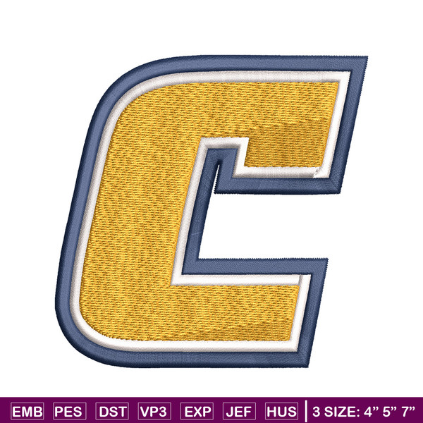 Chattanooga Mocs embroidery design, Chattanooga Mocs embroidery, logo Sport, Sport embroidery, NCAA embroidery..jpg