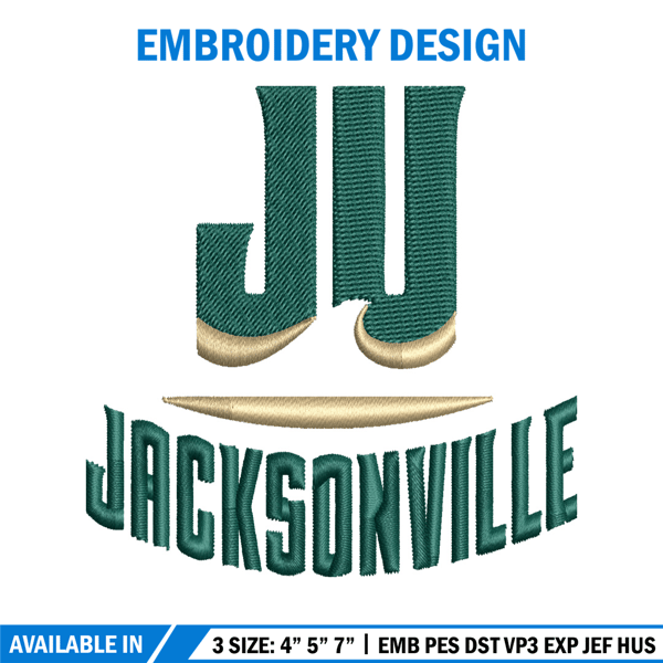 Jacksonville Dolphins embroidery design, Jacksonville Dolphins embroidery, logo Sport, Sport embroidery, NCAA embroidery.jpg