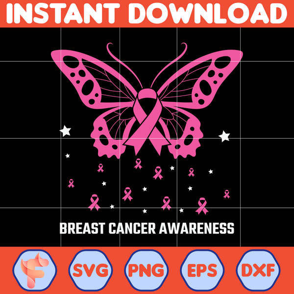 Designs Breast Cancer Svg, Cancer Svg, Cancer Awareness, Pink Ribbon, Breast Cancer, Fight Cancer Quote Svg (74).jpg