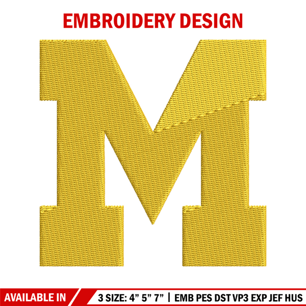 Michigan Wolverines embroidery design, Michigan Wolverines embroidery, logo Sport, Sport embroidery, NCAA embroidery..jpg
