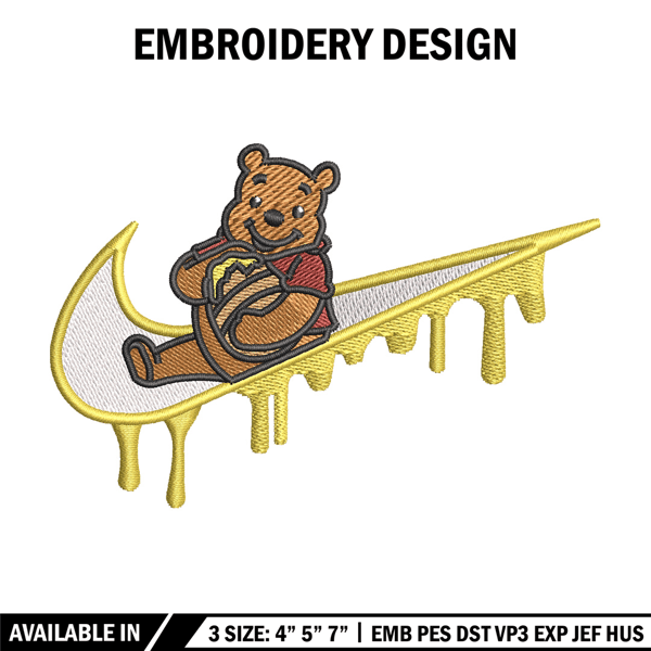 Nike x pooh embroidery design, Pooh embroidery, Nike design, Embroidery shirt, Embroidery file,Digital download.jpg