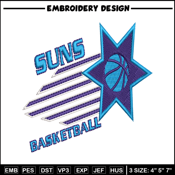 Suns basketball embroidery design, Suns basketball embroidery, logo design, embroidery basketball, Digital download..jpg