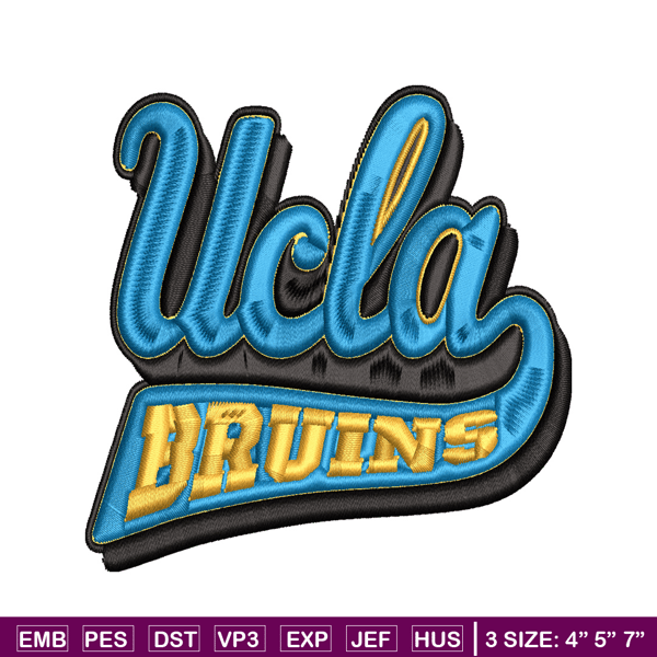 UCLA Bruins embroidery design, UCLA Bruins embroidery, logo Sport, Sport embroidery, NCAA embroidery..jpg