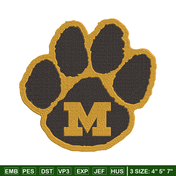 Missouri Tigers embroidery, Missouri Tigers embroidery, Football embroidery, Sport embroidery, NCAA embroidery. (1).jpg