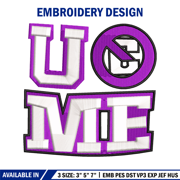 Logo John Cena Uc Me embroidery design, Logo embroidery, logo design, embroidery file, logo shirt, Digital download..jpg