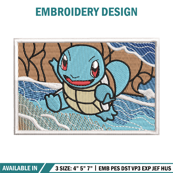 Squirtle box embroidery design, Pokemon embroidery, Anime design, Embroidery file, Embroidery shirt, Digital download.jpg