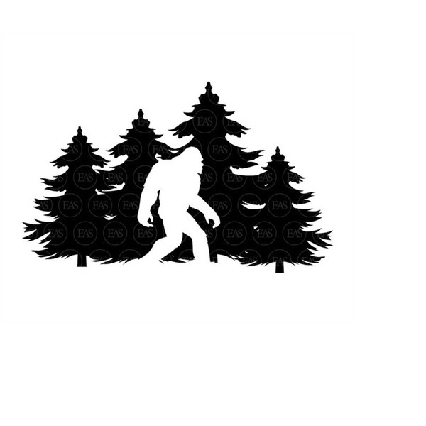 Is It Christmas Yeti Christmas SVG, Bigfoot SVG