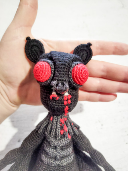 Making a Creepy Cryptid Creature  Spooky Crochet Project Vlog 