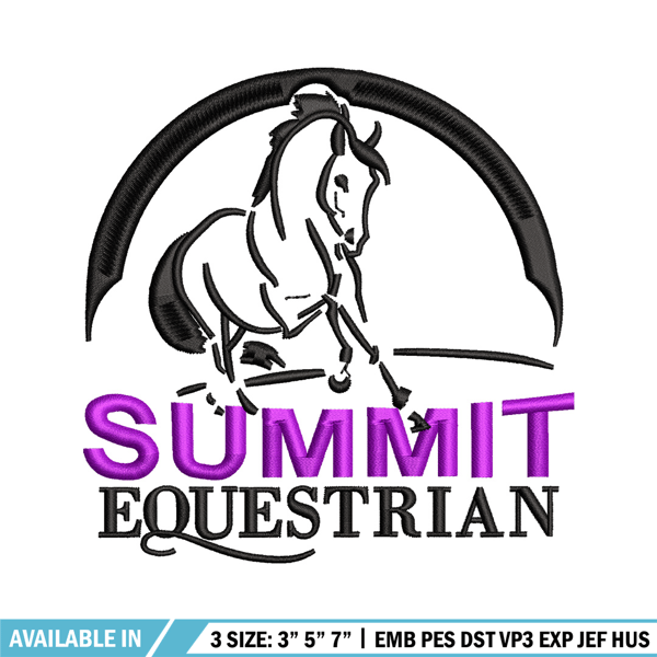 Summit logo embroidery design, Logo embroidery, Emb design, Embroidery shirt, Embroidery file, Digital download.jpg