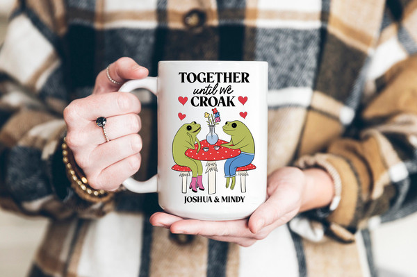 Personalized Frog Mug