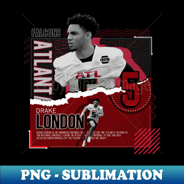 TH-20231021-3464_Drake London Football Paper Poster Falcons 9466.jpg