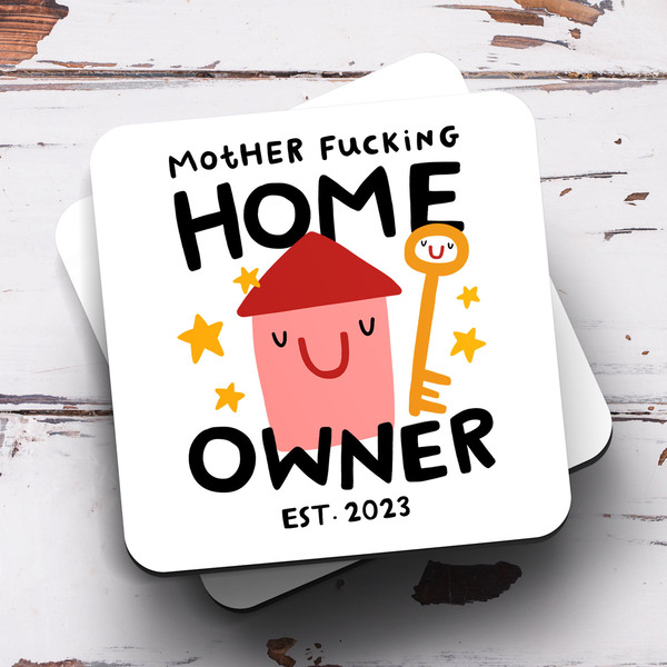 Mother Fucking Home Owner Mug - Funny New Home Gift, Congratulations, Housewarming Gift, First Home, Homeowner, Rude Gift - 2.jpg