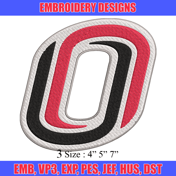 Omaha Mavericks embroidery, Omaha Mavericks embroidery, embroidery file, Sport embroidery, NCAA embroidery..jpg