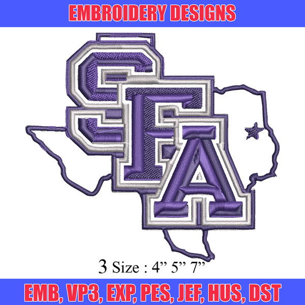 Stephen F. Austin Lumberjacks embroidery design, logo embroidery, logo Sport, Sport embroidery, NCAA embroidery..jpg