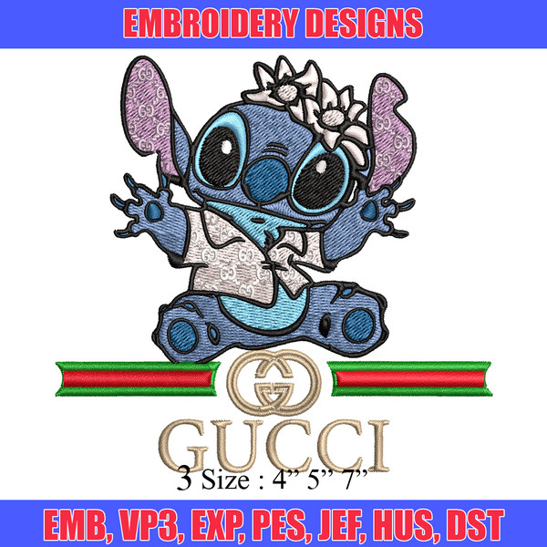 Stitch baby gucci Embroidery Design, Gucci Embroidery, Embroidery File, Logo shirt, Sport Embroidery, Digital download..jpg