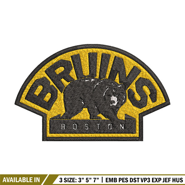 Boston Bruins Embroidery Design, Logo Embroidery, NHL Embroidery, Embroidery File, Logo shirt, Digital download..jpg