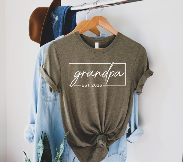 Personalize Grandpa Gift For Fathers Day, Customize Papa Shirt, New Grandpa Shirt, Abuelo Shirt, Fathers Day Gift, Fathers Day Shirt - 3.jpg